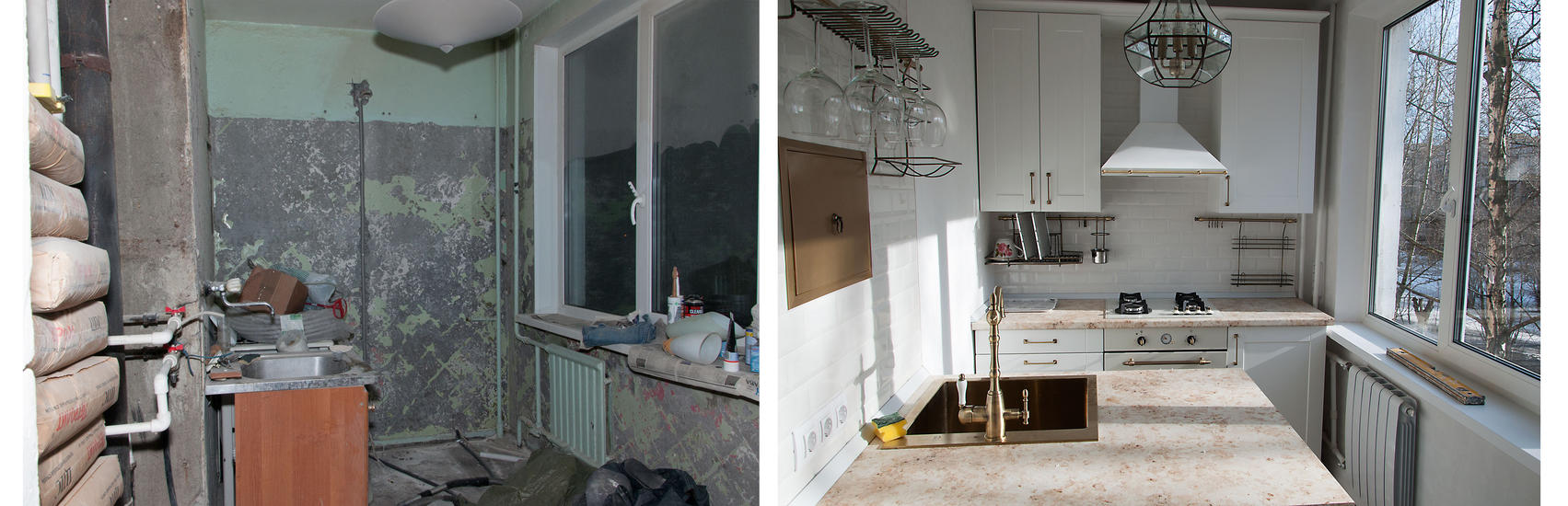 Ремонт квартир фото до и после