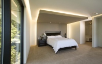 потолок в спальне с подсветкой фото